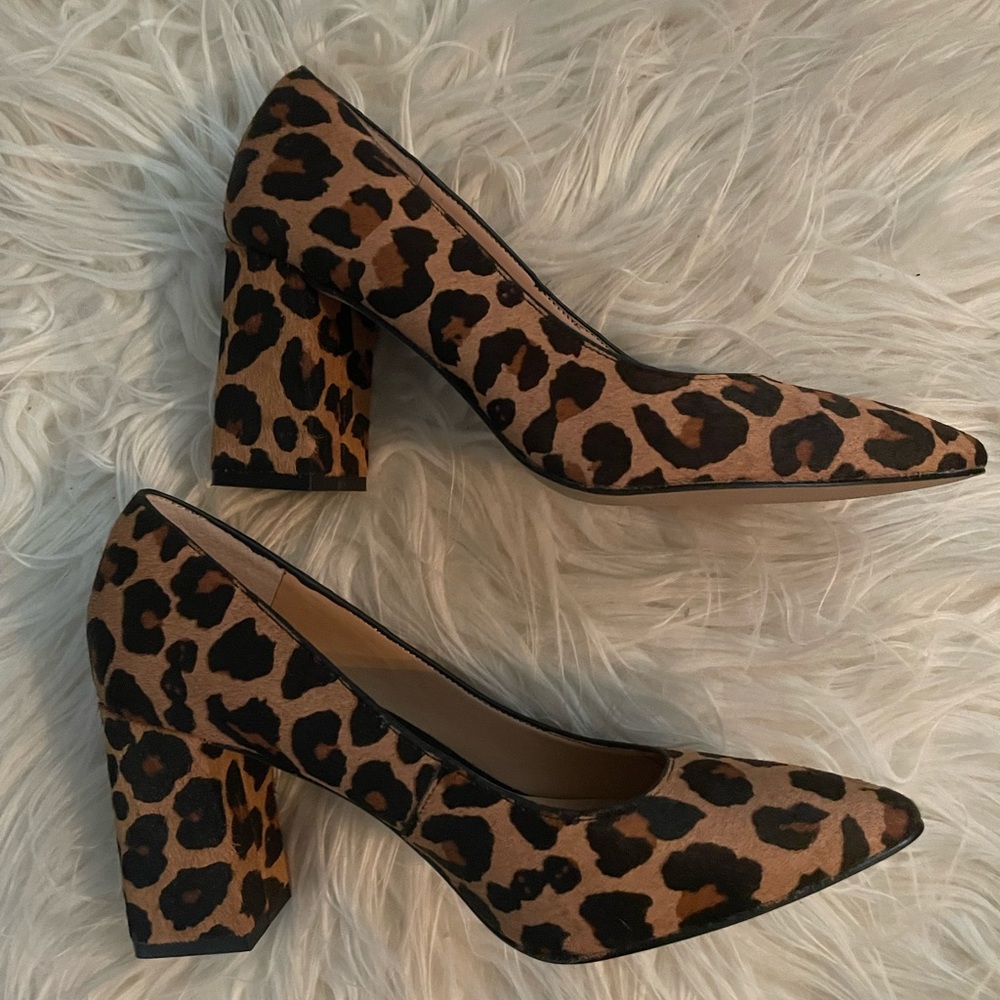 INC Leopard Block Heal Pumps